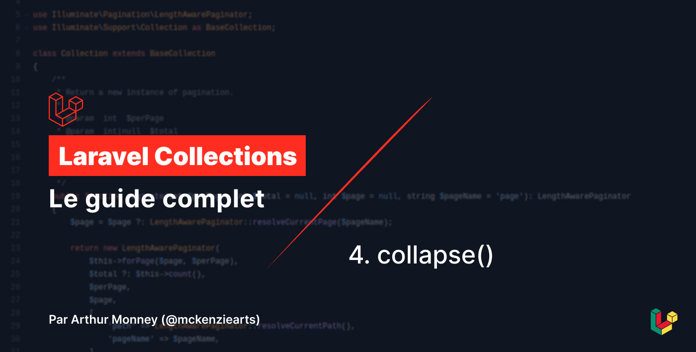 laravel-collections-la-function-collapse