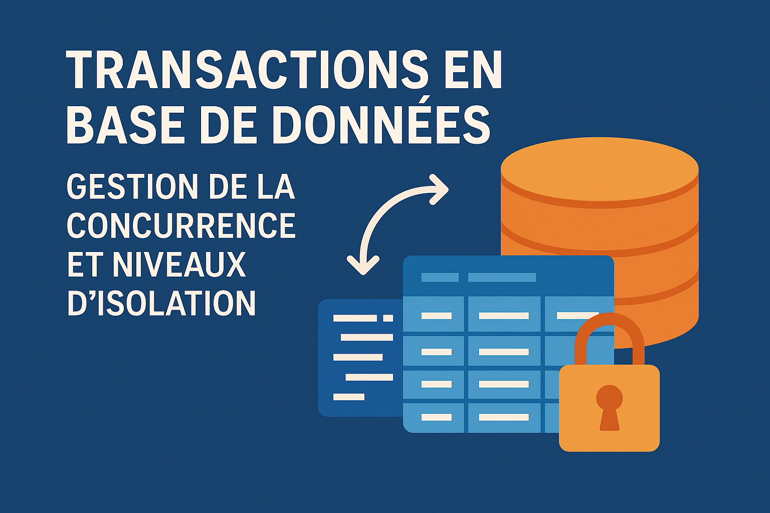 Transactions en Base de Données : Gestion de la Concurrence et Niveaux d’Isolation