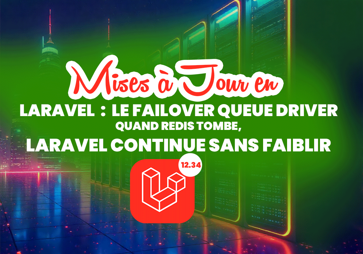Laravel 12.34 : Le Failover Queue Driver – Quand Redis Tombe, Laravel Continue Sans Faiblir